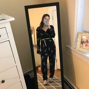 Missguided Floral jumpsuit❣️